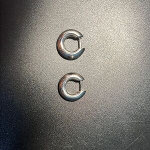 Kendra Scott Silver Hoop Earrings